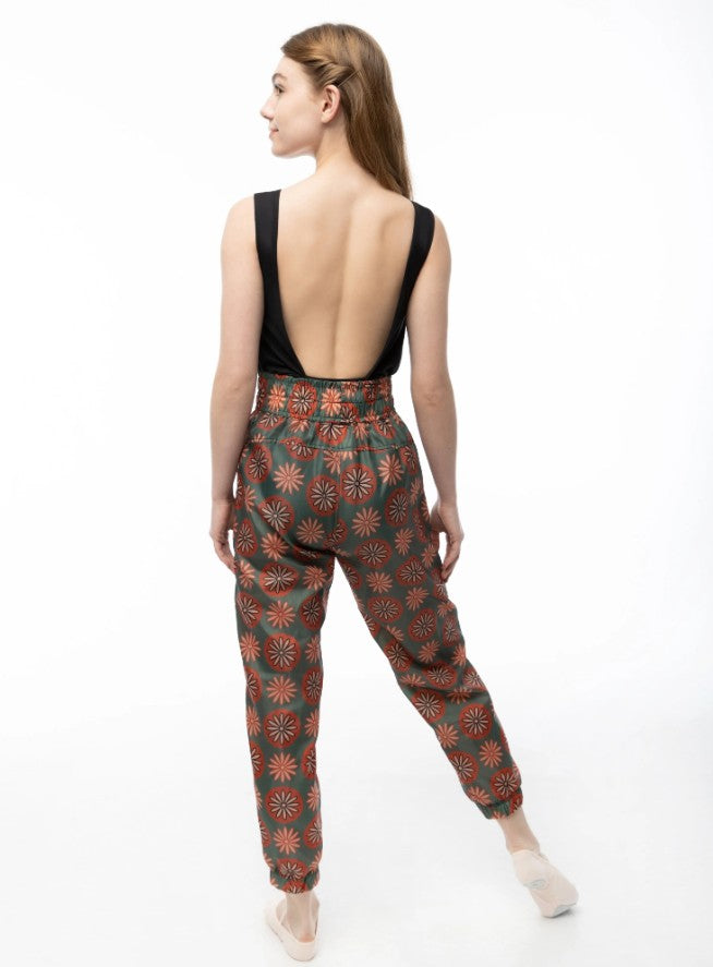 Fall Square Back Pant Romper (6010A-FL)