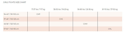 Girls Endura Shimmer Footed Tights (922G) (Discontinued)