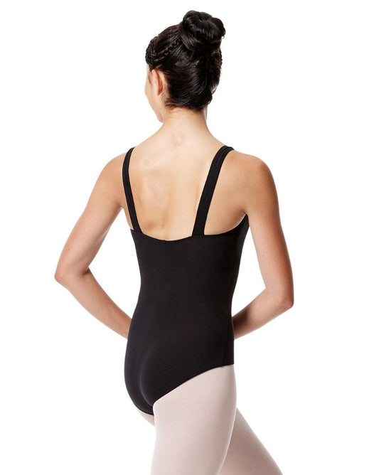 Pinch Front Wide Strap Leotard (LUB260)