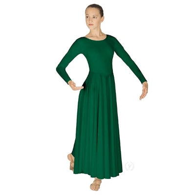 praise dance dresses Princess Dress in Sequin and Chiffon Christmas productions IBTOM CASTLE Women Metallic Color