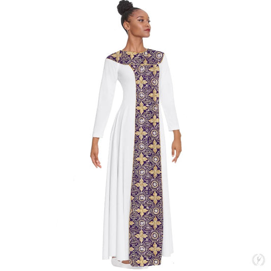 Adult Tabernacle Praise Dress (81119 WP)Discontinued Color