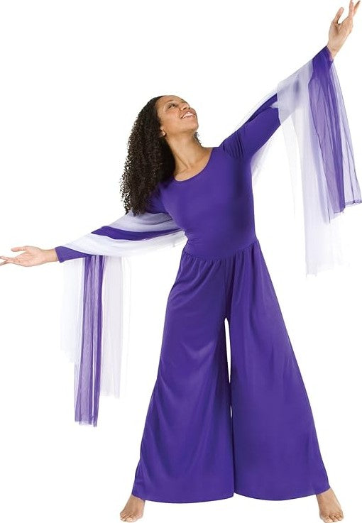 Plus Long Sleeve Jumpsuit (569XX)