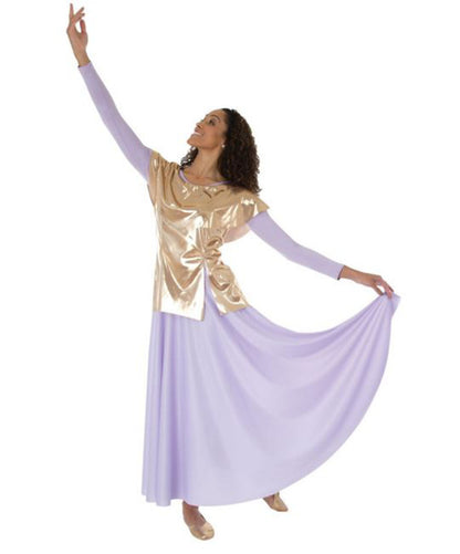 Adult Metallic Tunic Pullover (577) (DISCONTINUED)