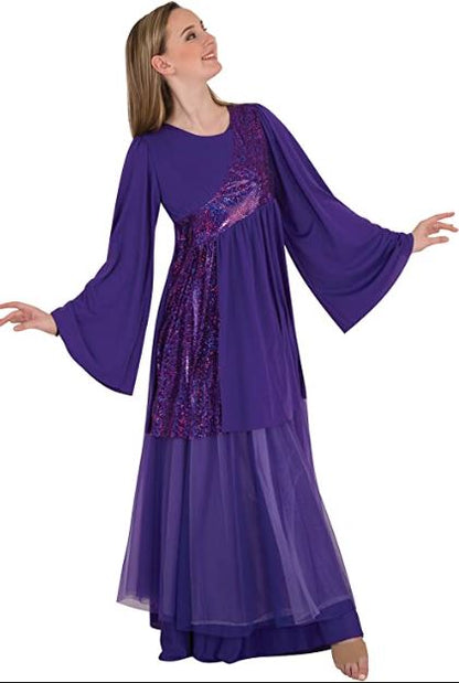 Plus Stained Glass Asym Tunic (631XX) DISCONTINUED