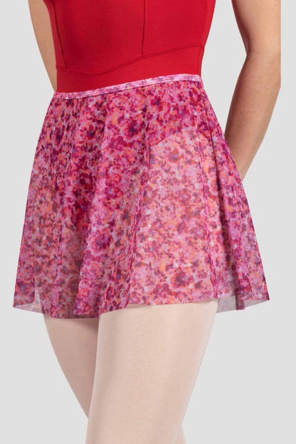 Ladies Bell Flower Printed Skirt
