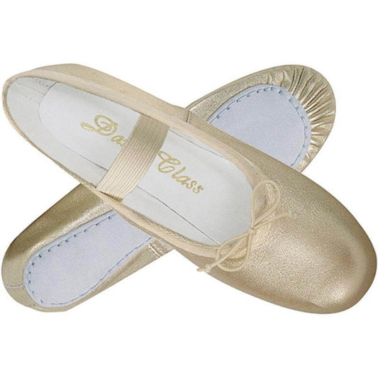 Zapatillas de ballet doradas para adultos (TB902)