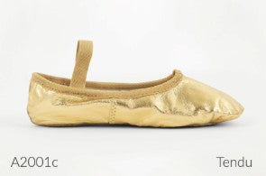 Child Tendu Metallic Ballet Shoes (A2001C)