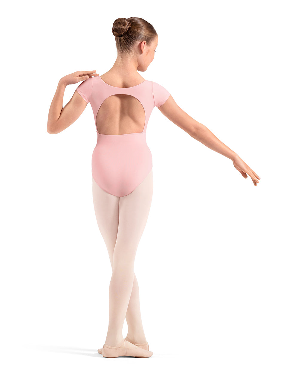 Floral Cap Sleeve Leotard (M20013C)