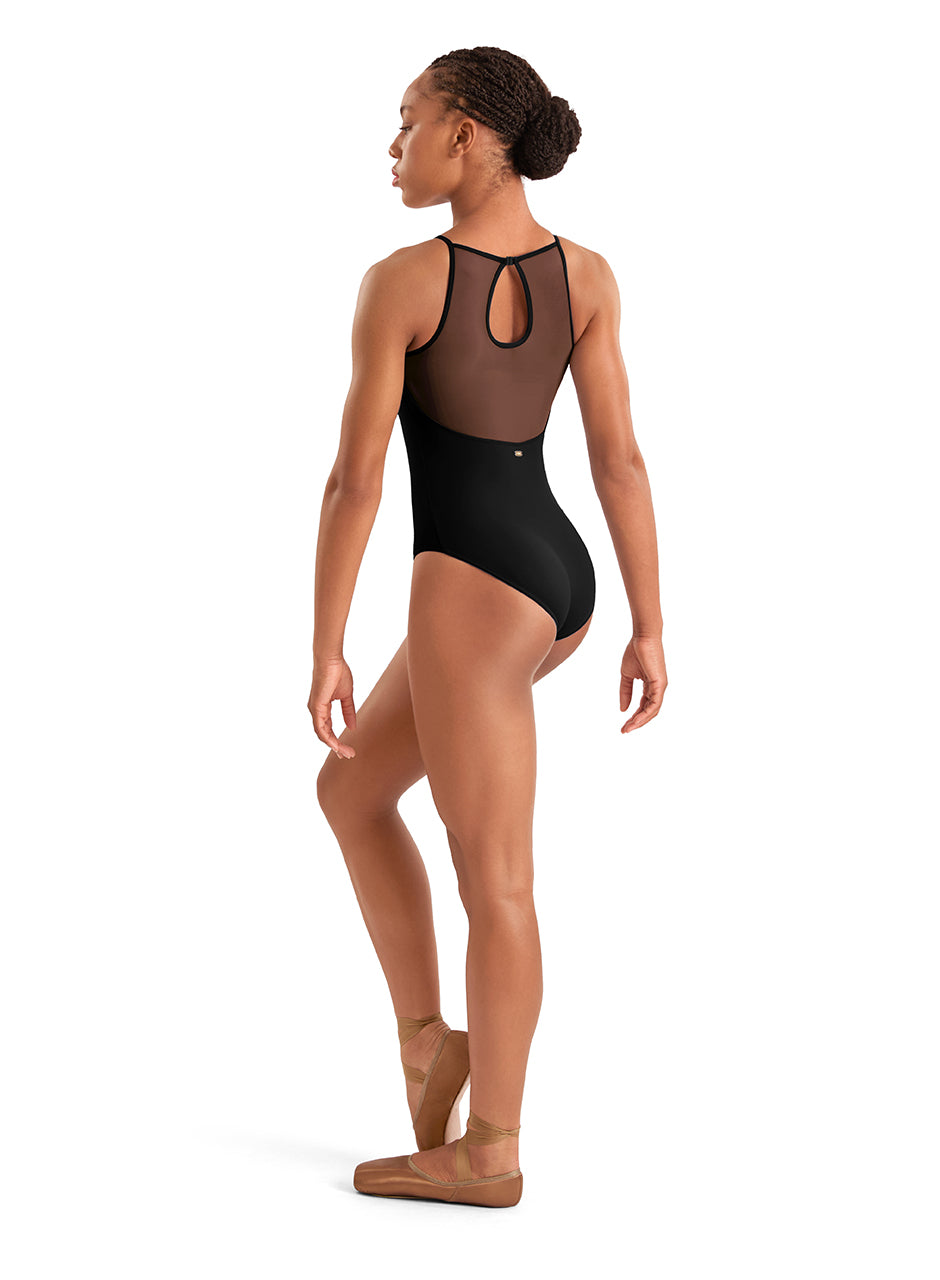 Floral Halter Leotard (M40006LM)