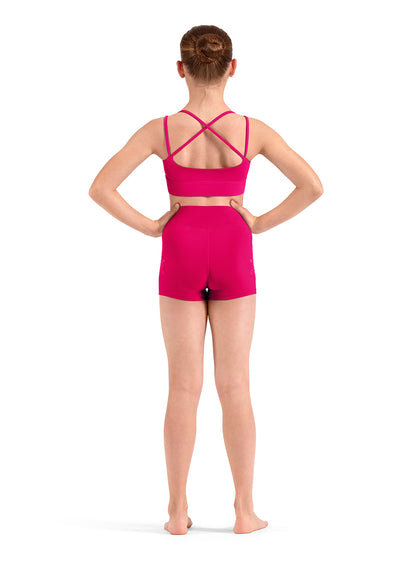 Embroidered High Waist Shorts (M90009C)