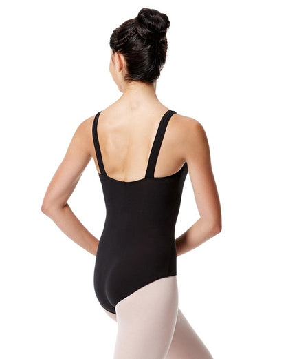Pinch Front Wide Strap Leotard (LUB260)