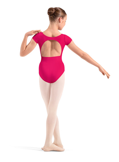 Floral Cap Sleeve Leotard (M20013C)
