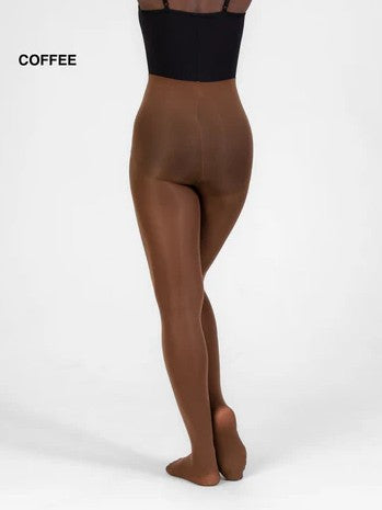 Adult Value TotalSTRETCH Knit Waist Footed Tights (A80)