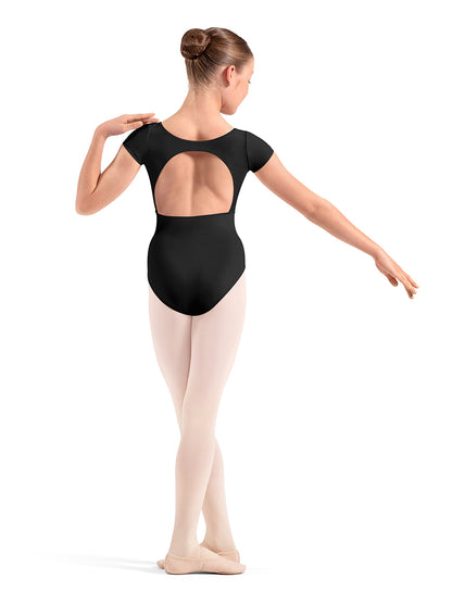Floral Cap Sleeve Leotard (M20013C)