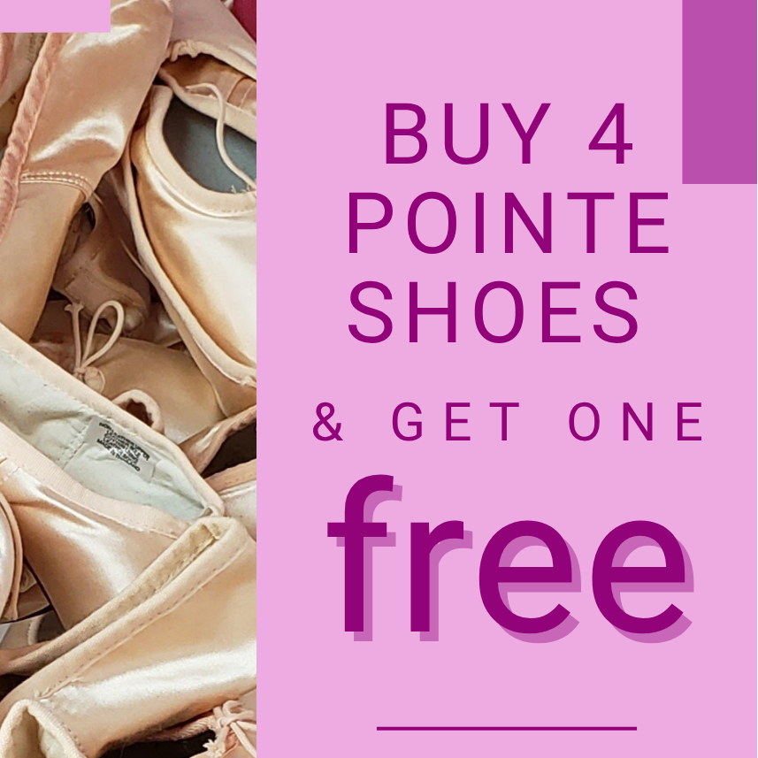 pointe shoes promo 