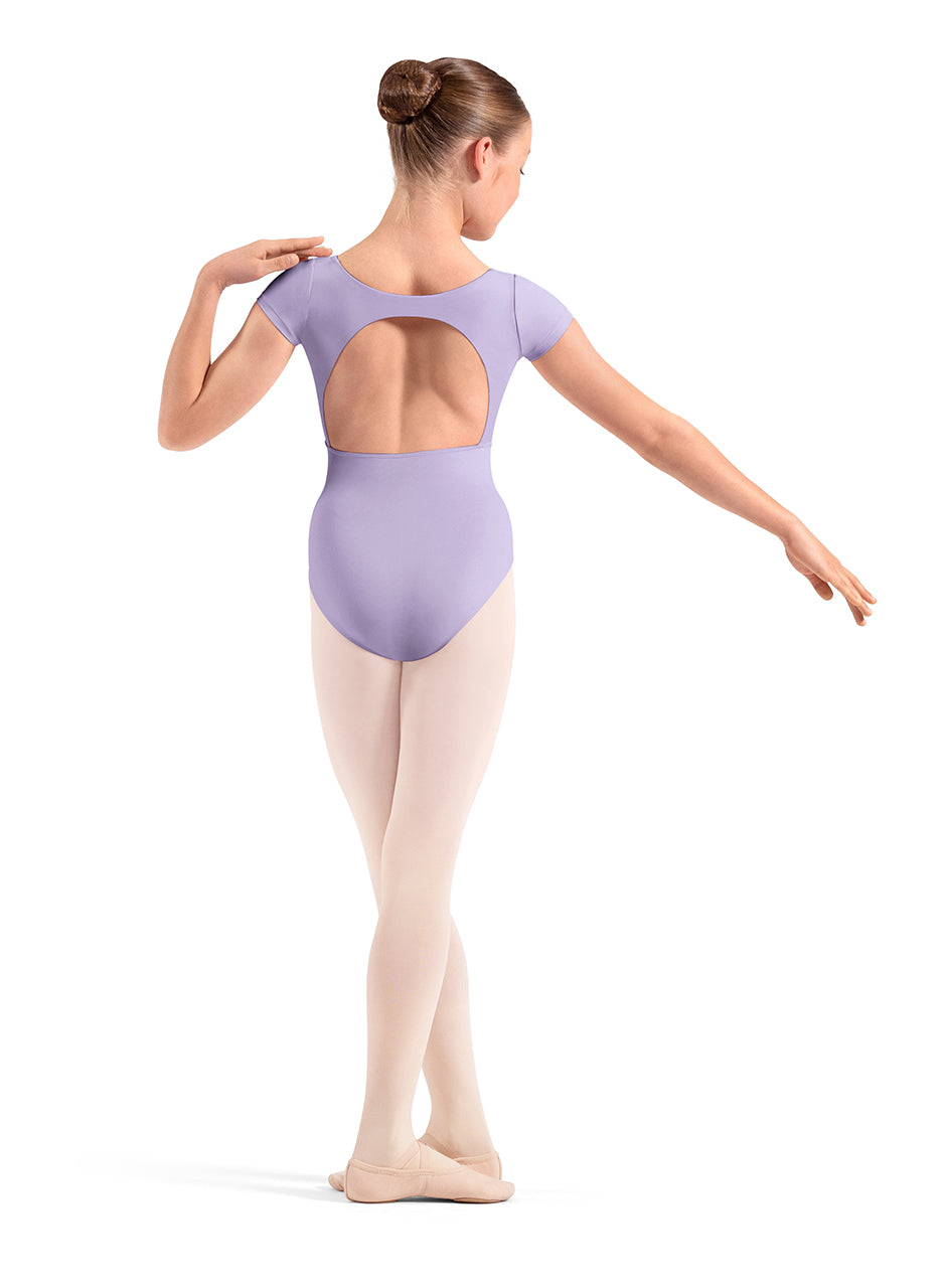 Floral Cap Sleeve Leotard (M20013C)