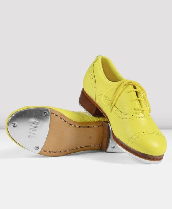 yellow tap shoes